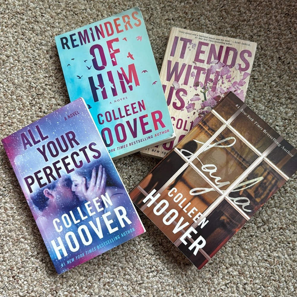 Colleen Hoover Set of 4 books